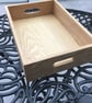 Handmade Solid hardwood Paper Tray: Office Desk Organizer - Image 3