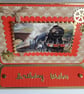 Steam Train Easel Style Birthday Card - Image 4