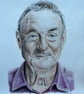 Original artwork of Nick Mason of Pink Floyd 