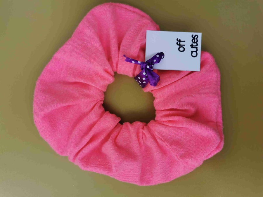 Neon Jersey Scrunchie 