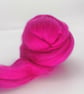 Raspberry Corriedale Top fibre - Image 1