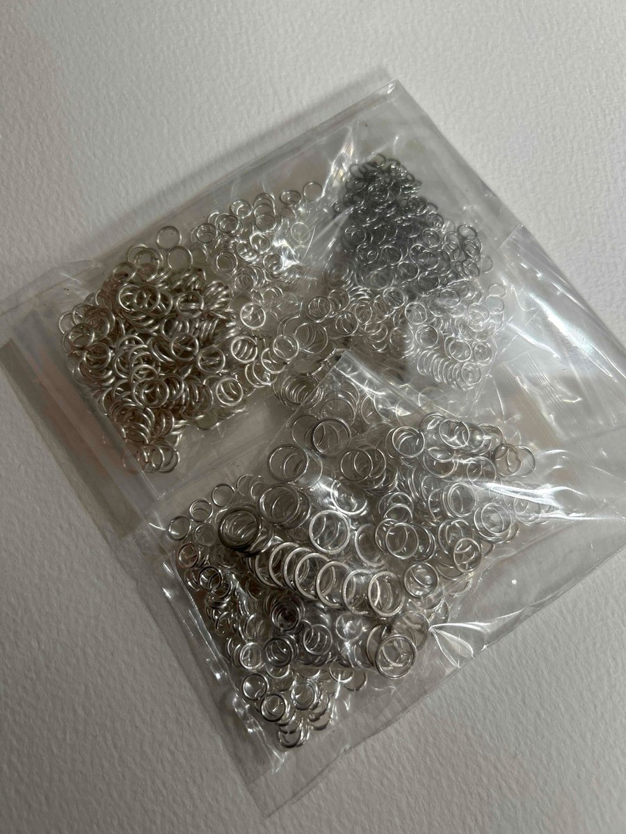 Assorted silver jump rings for jewellery making... - Folksy