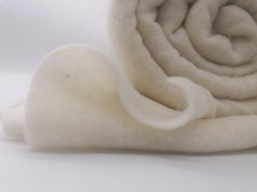 Natural British Shetland pre-felt