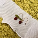 Hazelnut Micro Crochet Earrings