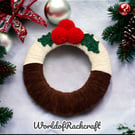 Padded pudding wreath