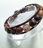 Leather Beaded Wrap Bracelet  - Image 5