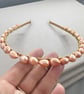 Real Pearl Headband Alice Band - Image 3