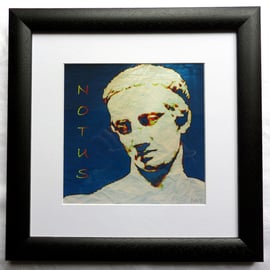 Notus, Greek Wind God - Framed Print