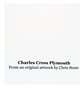 Blank Greetings Card Charles Cross Plymouth From Original Painting  size A6 - Image 3