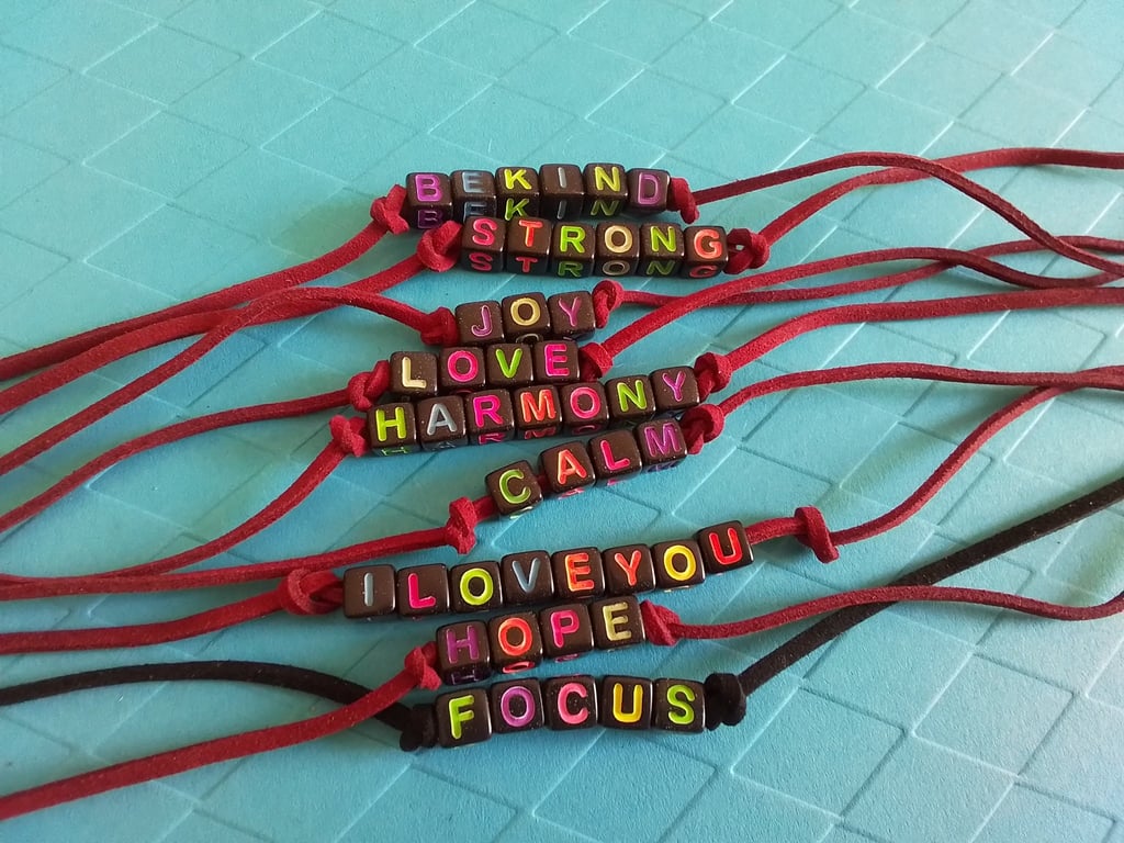 Bracelet. Friendship bracelet. Fun. Spiritual 
