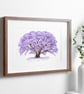 Jacaranda Tree Art Print - Image 2