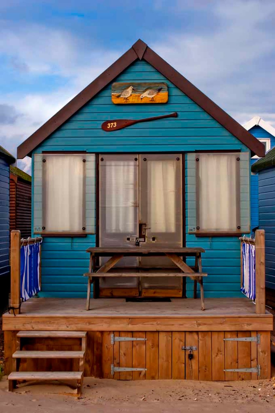 Beach Huts Hengistbury Head Dorset England Photograph Print