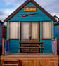 Beach Huts Hengistbury Head Dorset England Photograph Print - Image 1