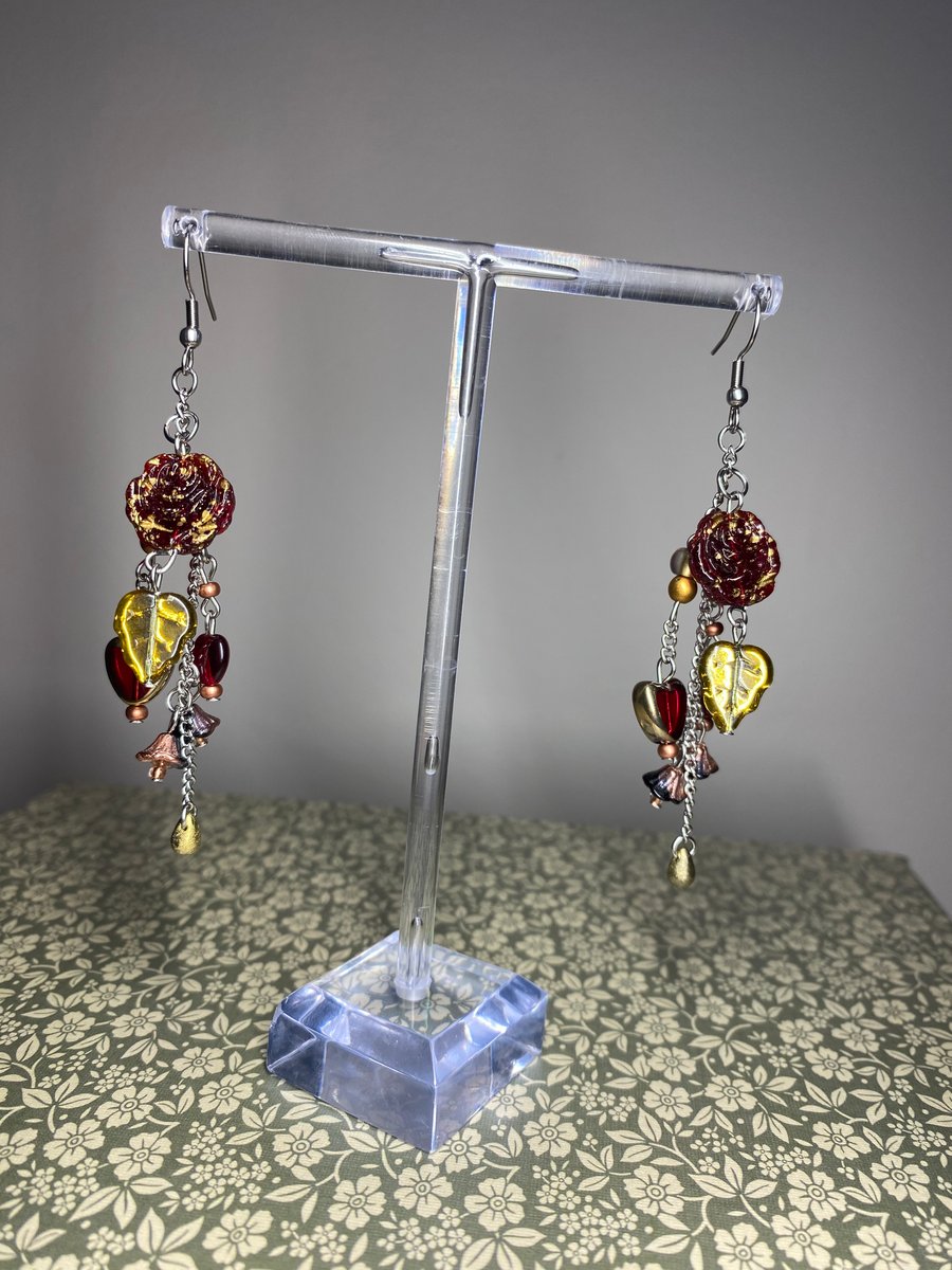 Flowers inspired Earrings 