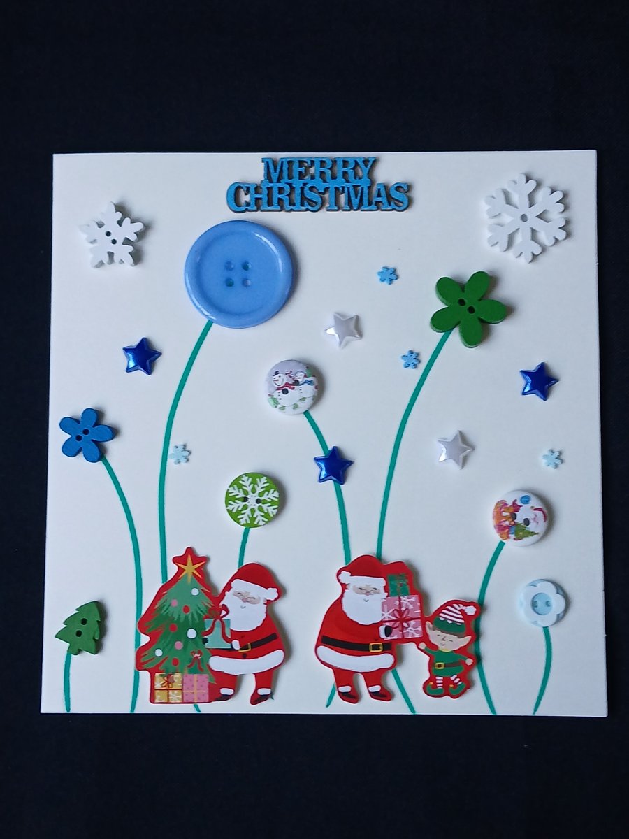 Handmade christmas card 