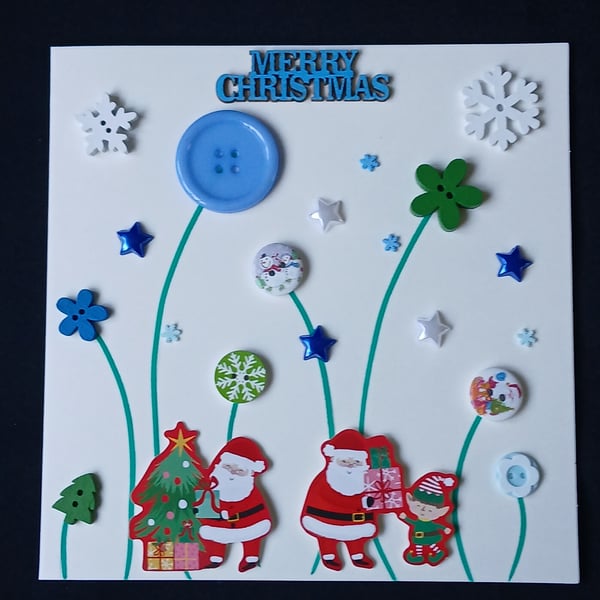 Handmade christmas card 
