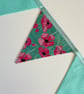 Bunting with pastel poppies - Image 4
