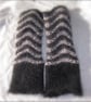 Silver Ripple wristwarmers - Image 2