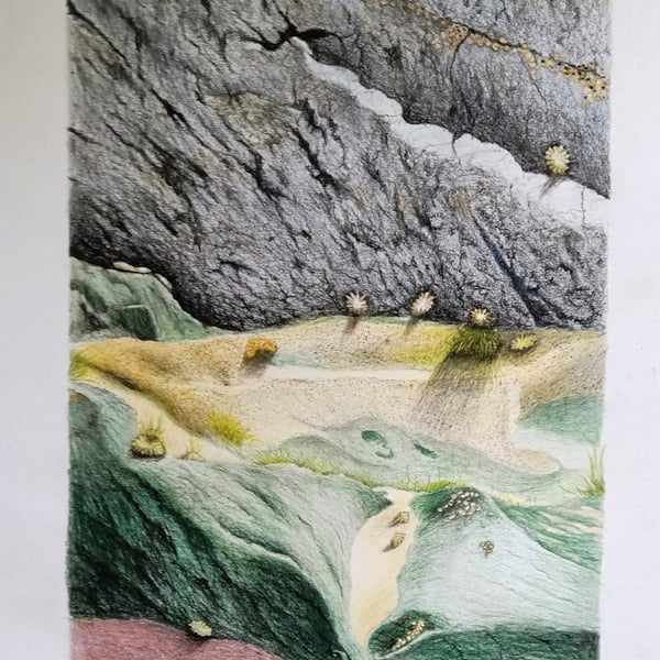 ROCK FACE, Whitesands Beach, Pembrokeshire 