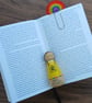 Rainbow crochet bookmark - Image 1