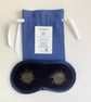 Midnight Blue  Sun and Moon velvet lavender infused eye mask - Image 4