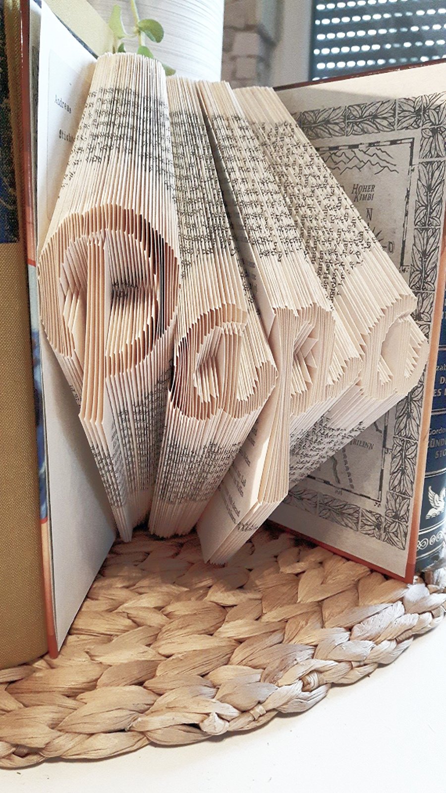 Papa (in Jane's Alpha) MMF Book Folding Pattern - EMAILED PDF PATTERN