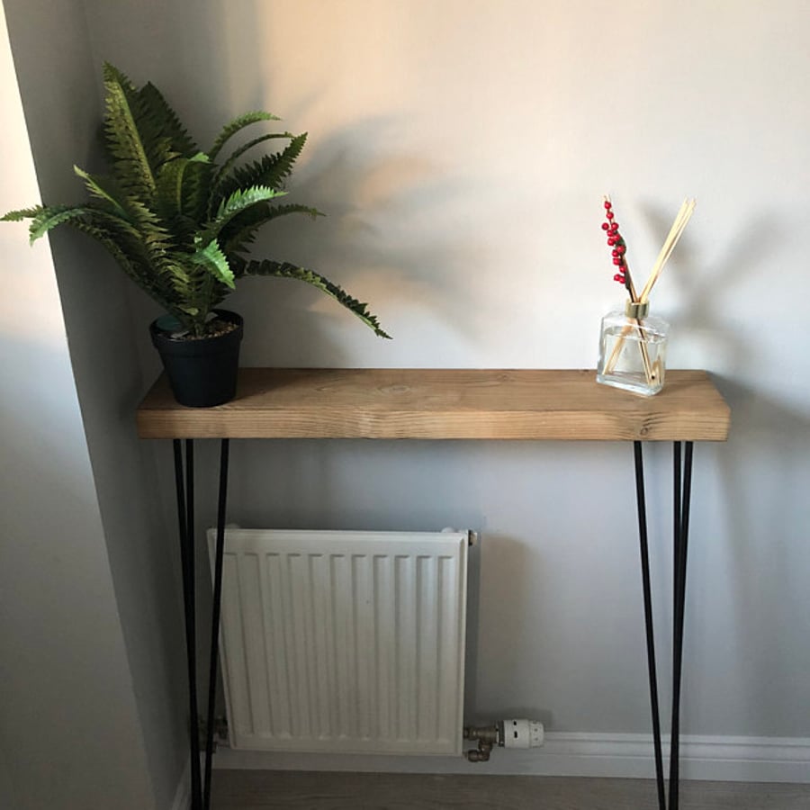 Hairpin console table