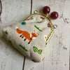 Woodland Themed Clasp Purse