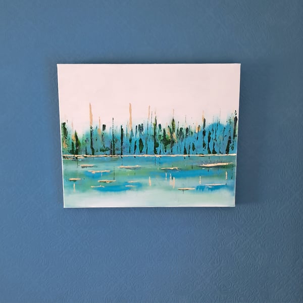 The Lost Forrest. An Original Acrylic Abstractartwork