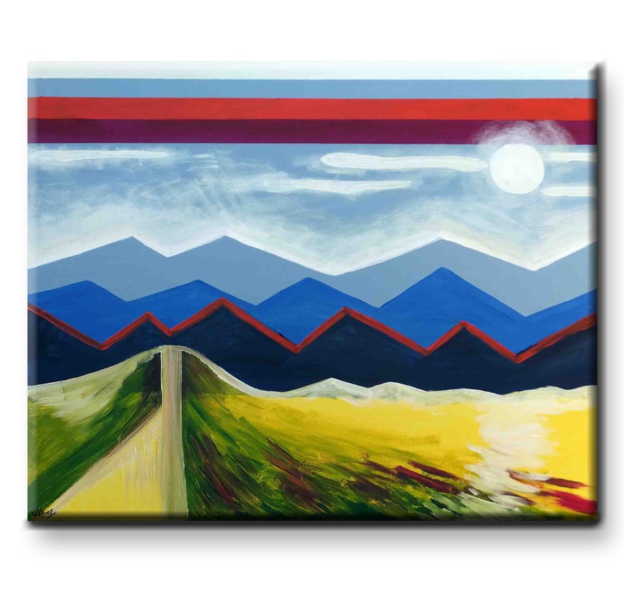 Ridge - An Original Painting by Laura Hol  