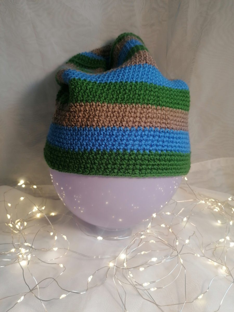 Rainbow Festival Sock Hat