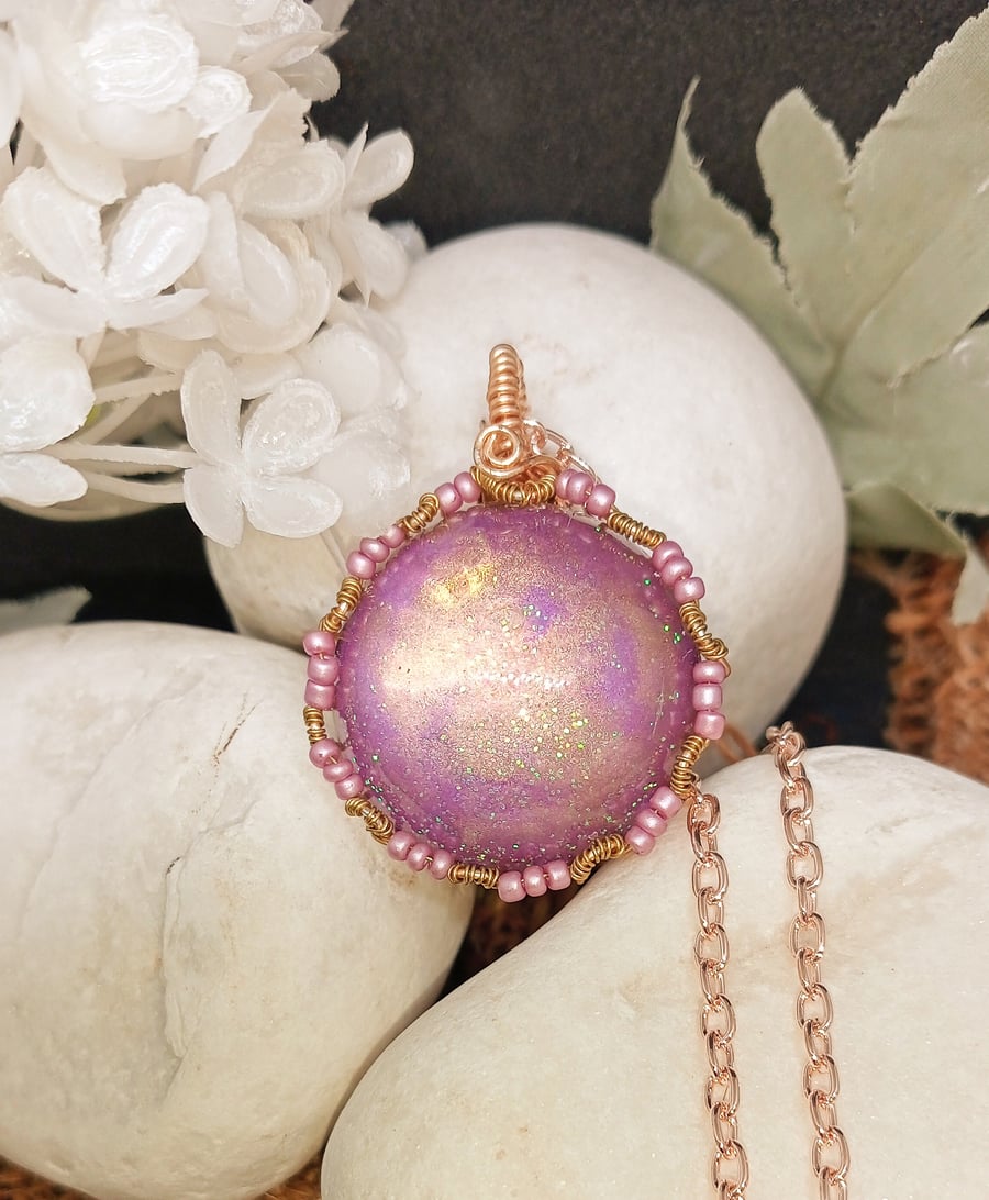 Resin and wire jewelry hotsell