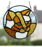 Cat Suncatcher Stained Glass Ring Ginger Feline Catlover Gift - Image 3