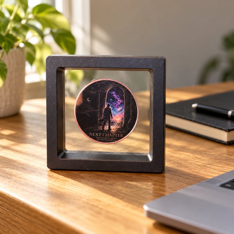 Luna Mint Co The Next Chapter Framed Coin