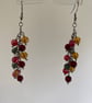 Henrietta - colourful bead earrings  - Image 3
