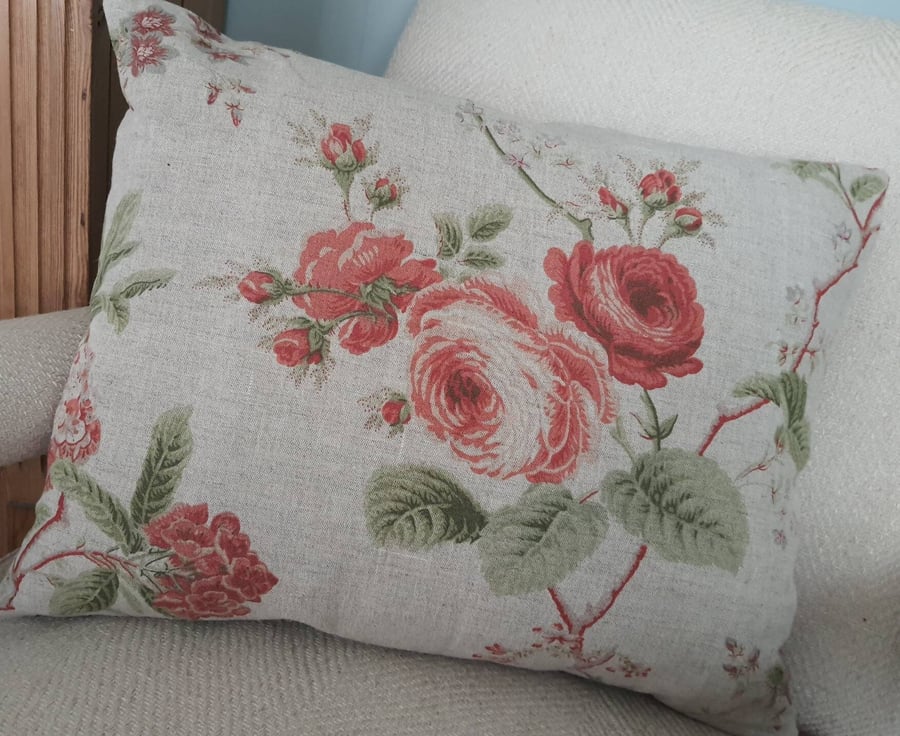 Vintage Fabric Cushion