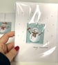 Fused glass keepsake Christmas cards - Image 3