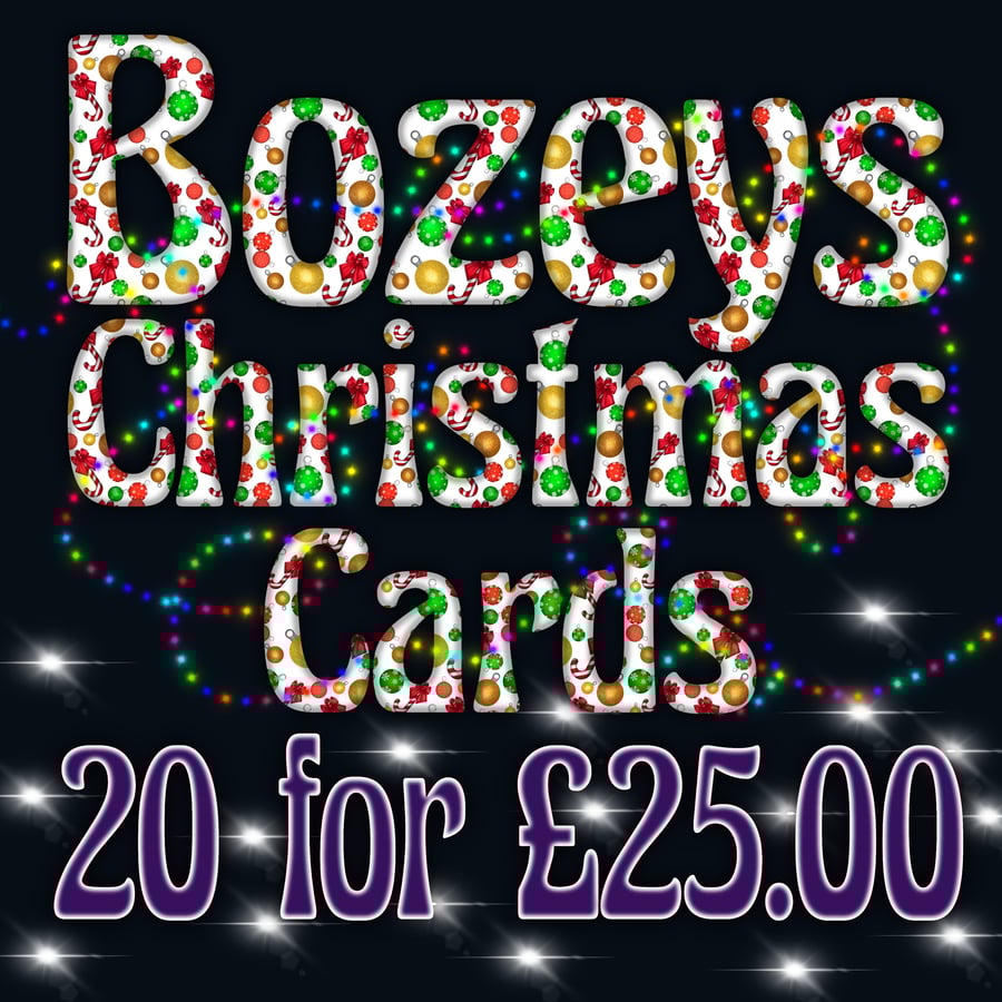 Christmas Offer - choose any 20 Christmas cards