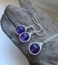 Amethyst Jewellery Set, Amethyst necklace, Amethyst earrings - Image 2
