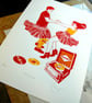 Tunnock's Hand Pulled Limited Edition Screen Print - Image 3
