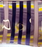 Swirled Purple Square Strip Cut Dish - Image 10