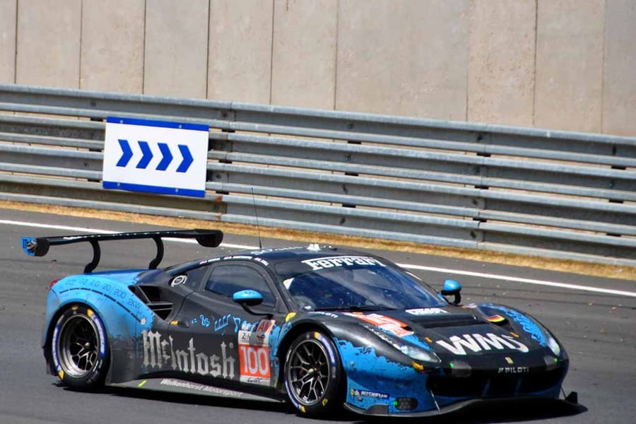 Ferrari 488 GTE EVO 24 Hours of Le Mans 2023 Photograph Print