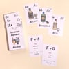 Ukrainian Alphabet of Alcohol - flashcards to learn Cyrillic