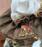 'Porcini', a white porcelain and textile mouse-skull imp. - Image 8