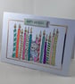 Cute bear with candles birthday card - Image 6