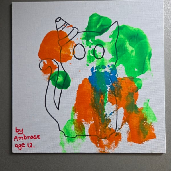 Nipfest original painting - by Ambrose