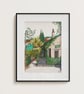 Grasmere Gingerbread Shop Print - Lake District Illustration - Cumbria Wall Art - Image 2