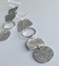 FORM Long Silver Earrings  - Image 5