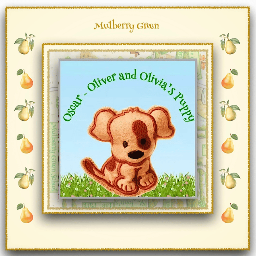 Reserved for June - Oscar - Oliver and Olivia’s Puppy 