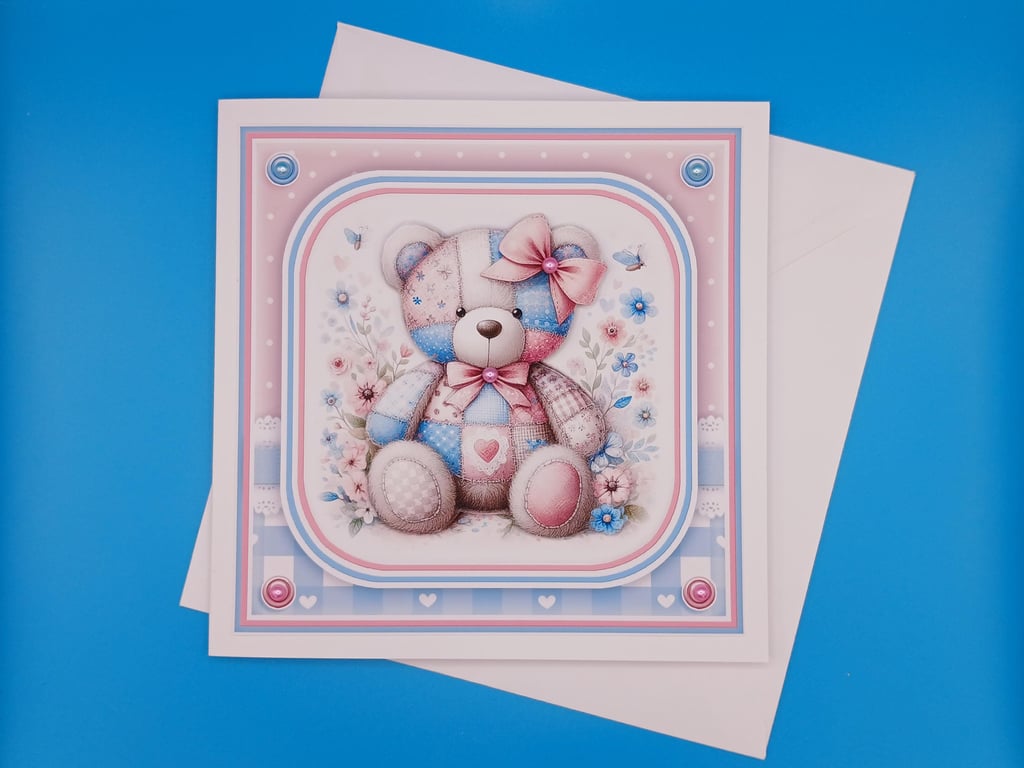 Children's Birthday Card,New Baby Card